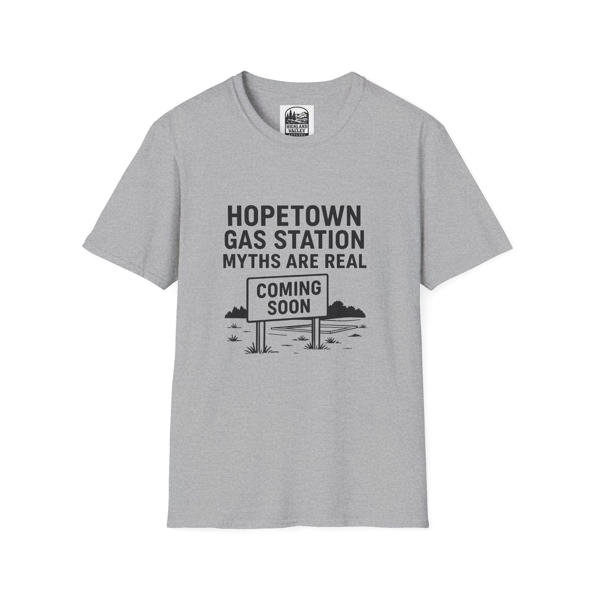 HOPETOWN GAS STATION UNISEX T-SHIRT