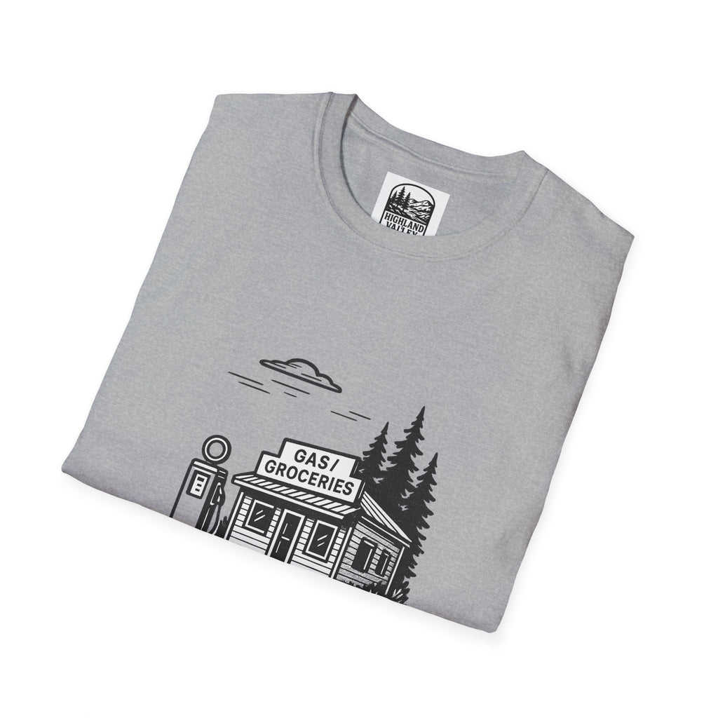 HOPETOWN GAS STATION UNISEX T-SHIRT