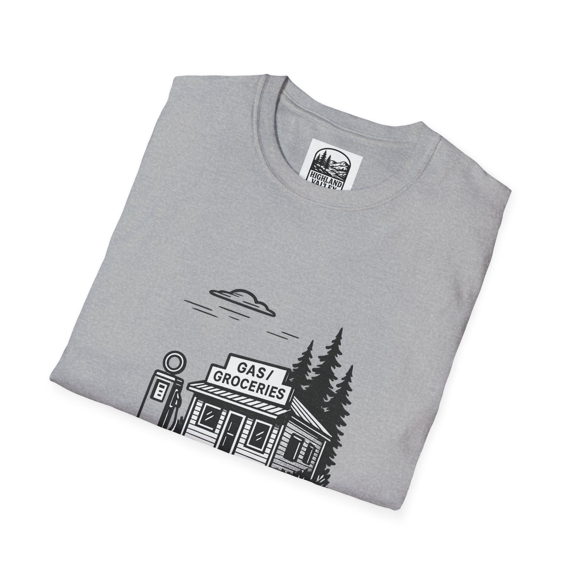HOPETOWN GAS STATION UNISEX T-SHIRT