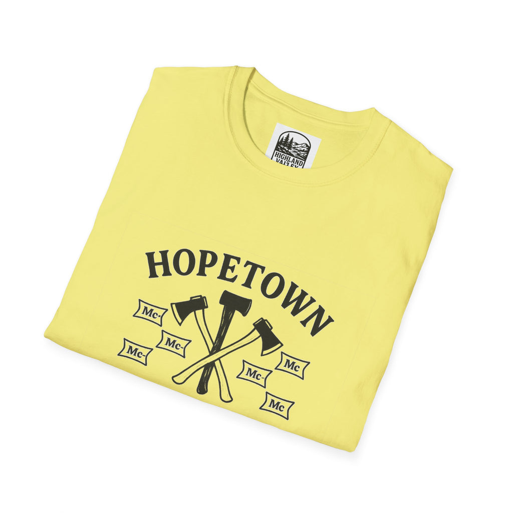NAMES OF HOPETOWN UNISEX T-SHIRT