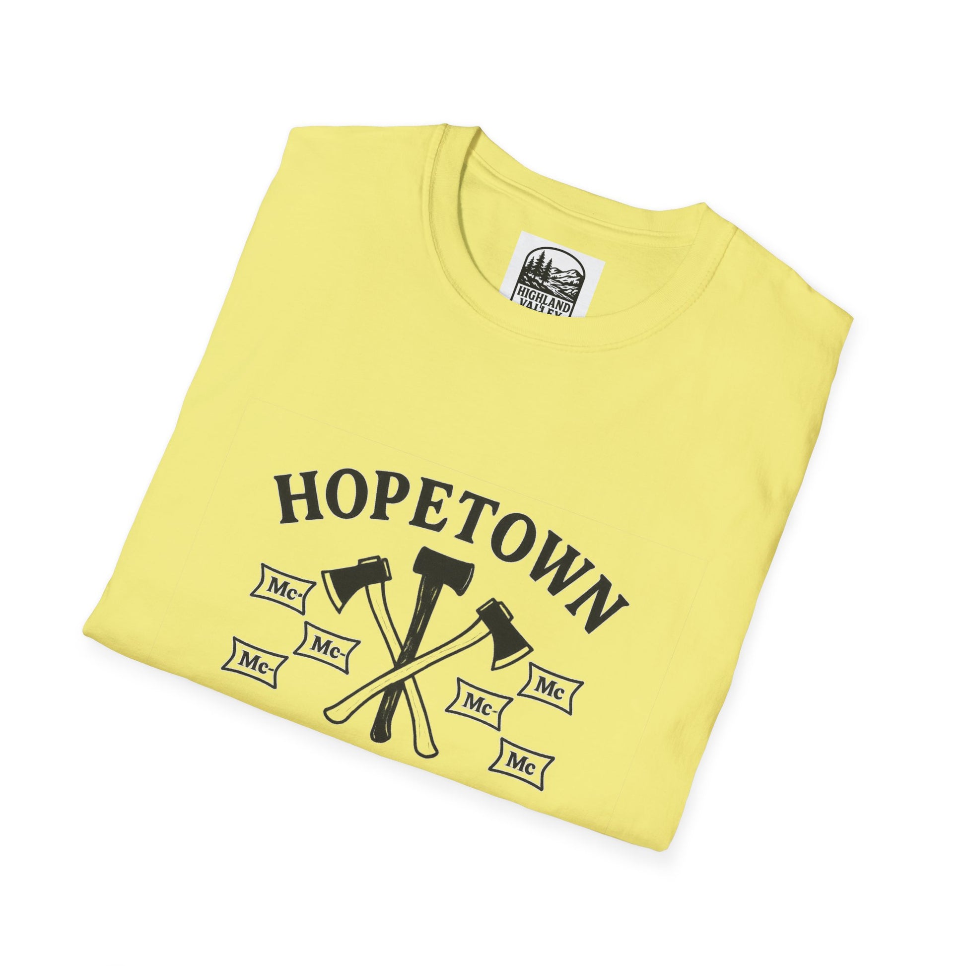 NAMES OF HOPETOWN UNISEX T-SHIRT