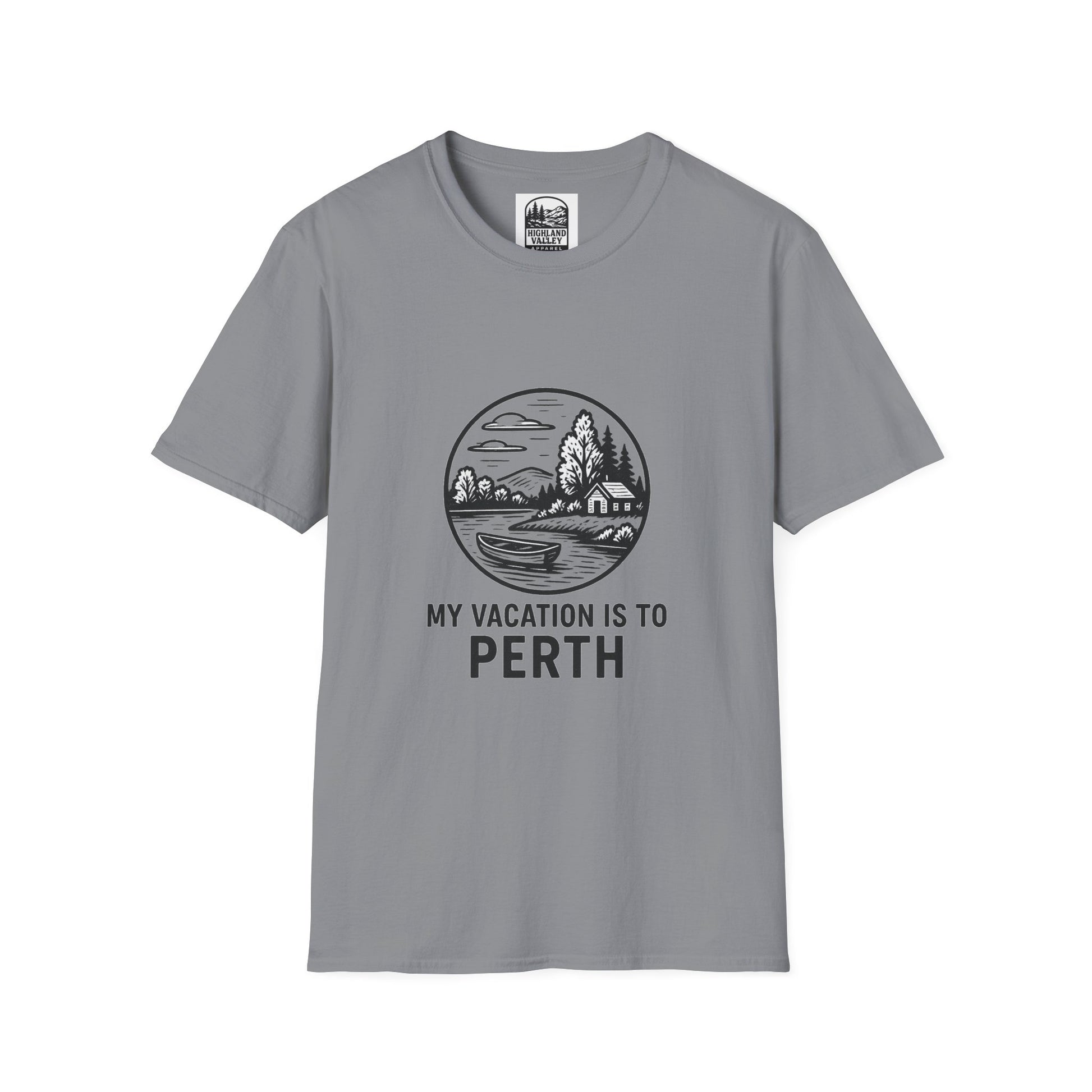 MY VACATION IS TO PERTH UNISEX T-SHIRT