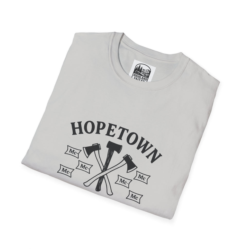 NAMES OF HOPETOWN UNISEX T-SHIRT
