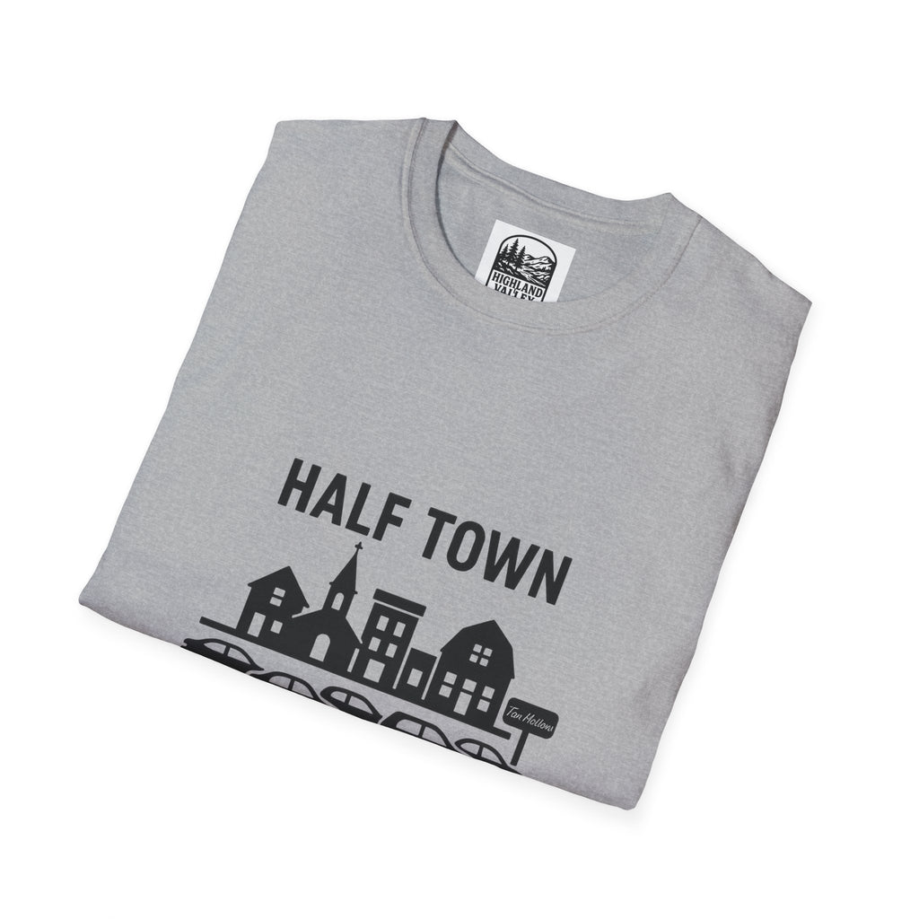 HALF TOWN, HALF TIMMIES LINE UNISEX T-SHIRT