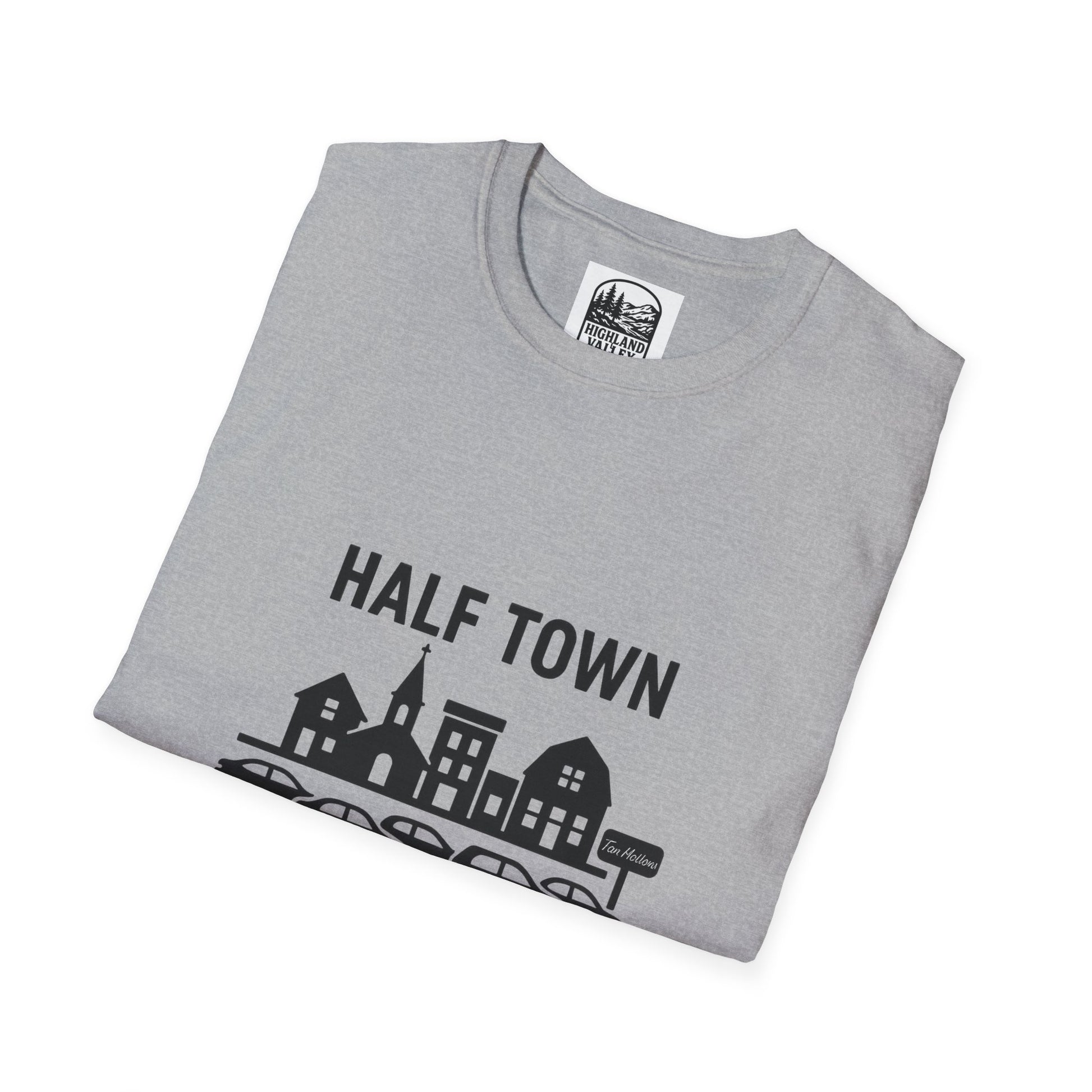 HALF TOWN, HALF TIMMIES LINE UNISEX T-SHIRT