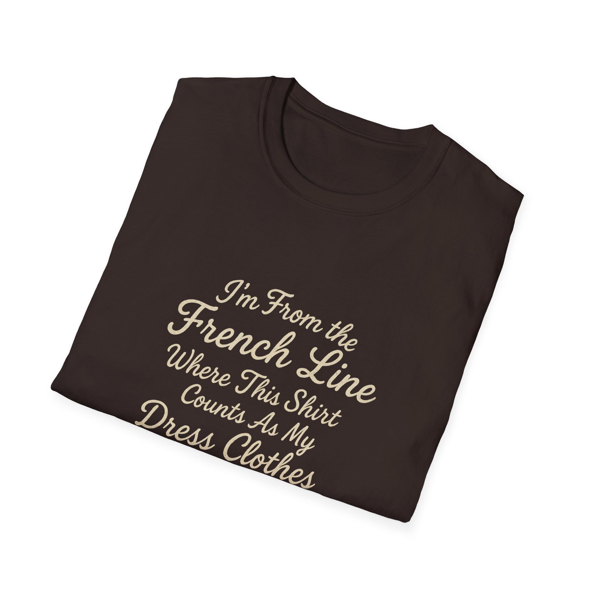 FRENCH LINE DRESS CLOTHES UNISEX T-SHIRT