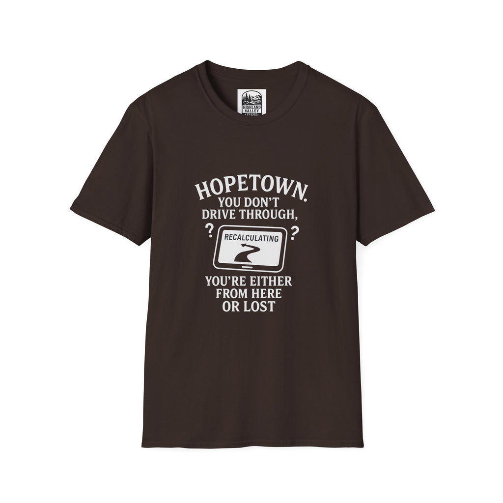 LOST IN HOPETOWN UNISEX T-SHIRT