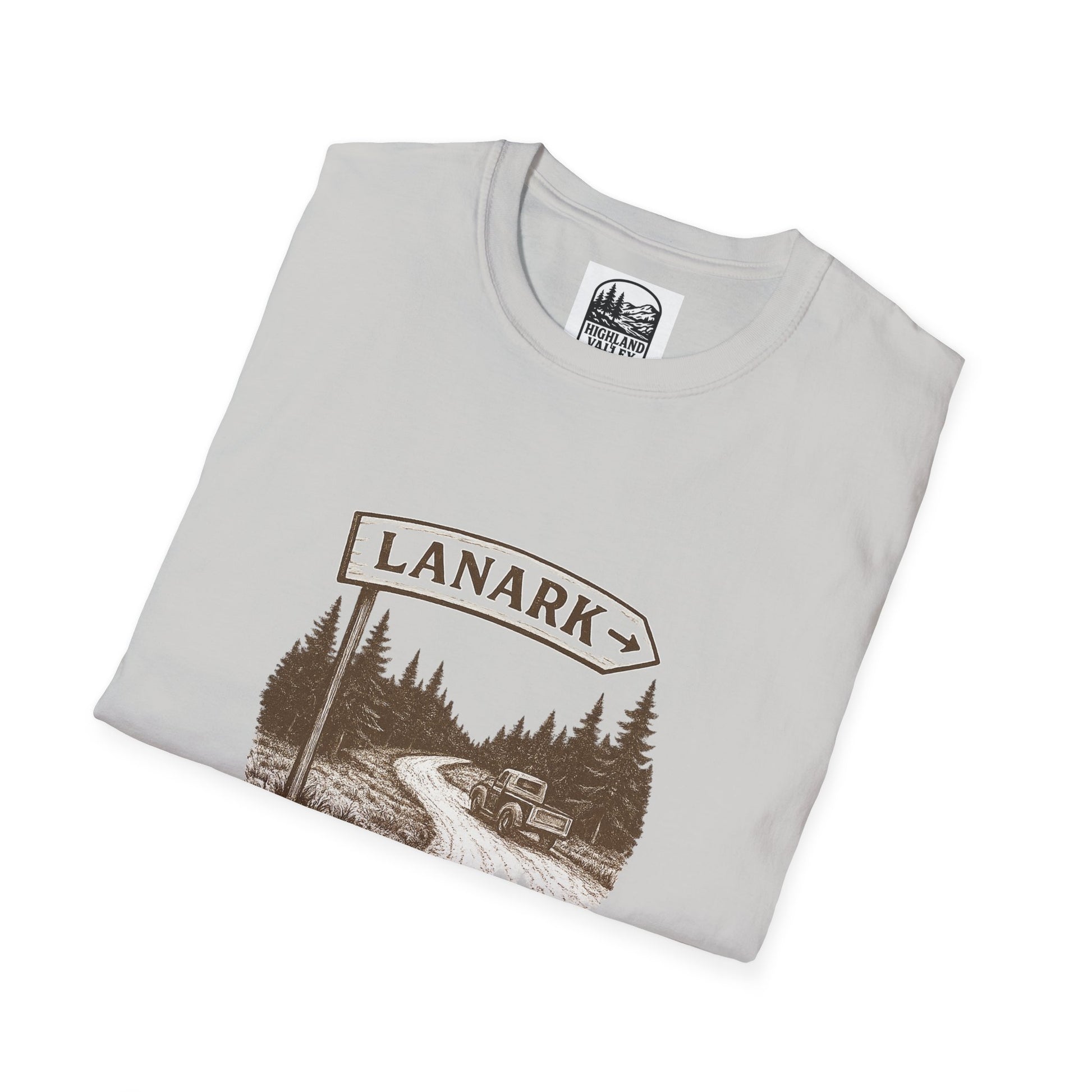 LANARK HEADING TO THE VILLAGE UNISEX T-SHIRT