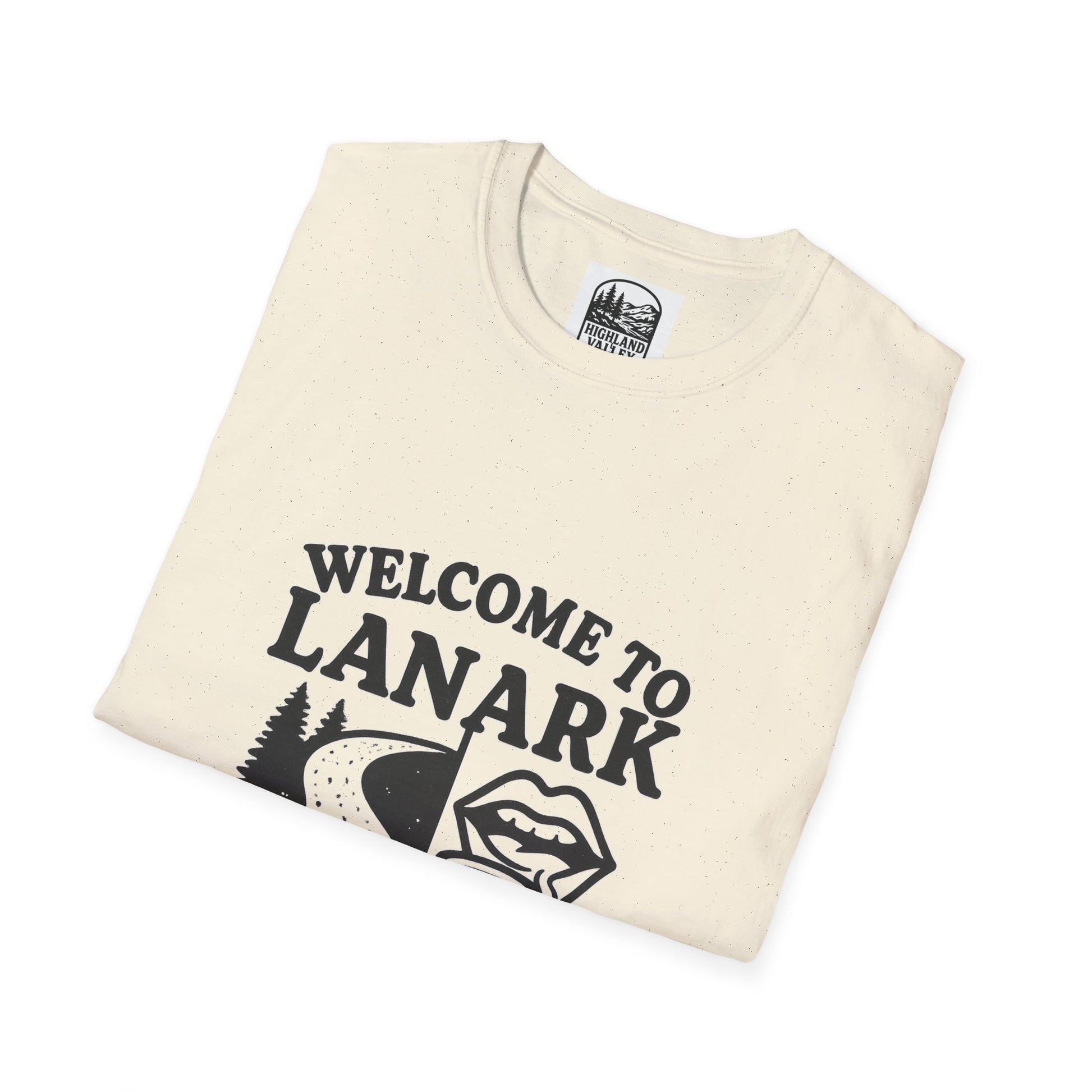 LANARK HALF GRAVEL, HALF GOSSIP UNISEX T-SHIRT