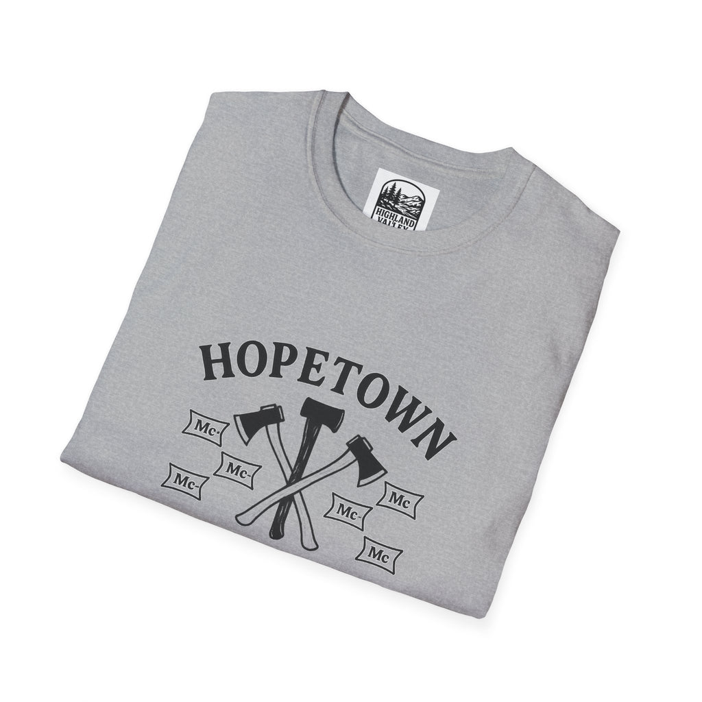 NAMES OF HOPETOWN UNISEX T-SHIRT