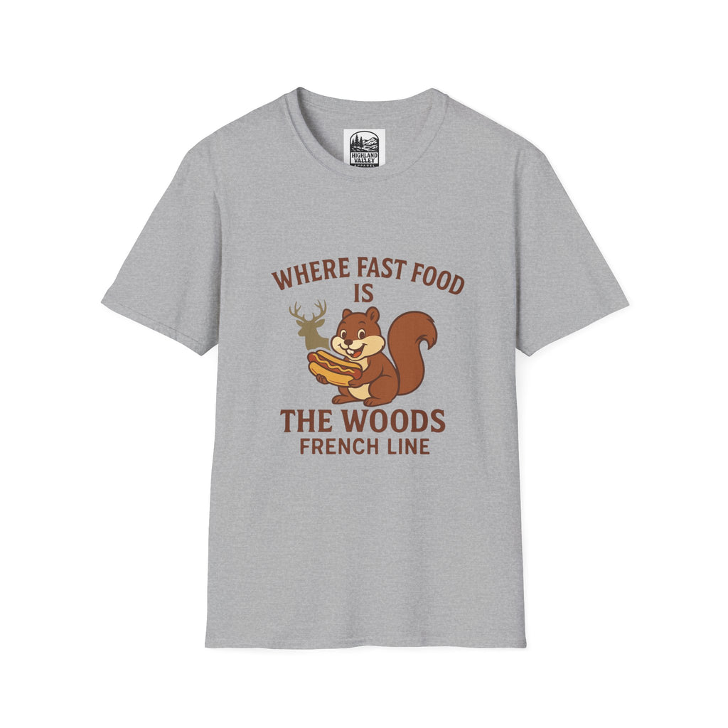 FRENCH LINE FAST FOOD UNISEX T-SHIRT