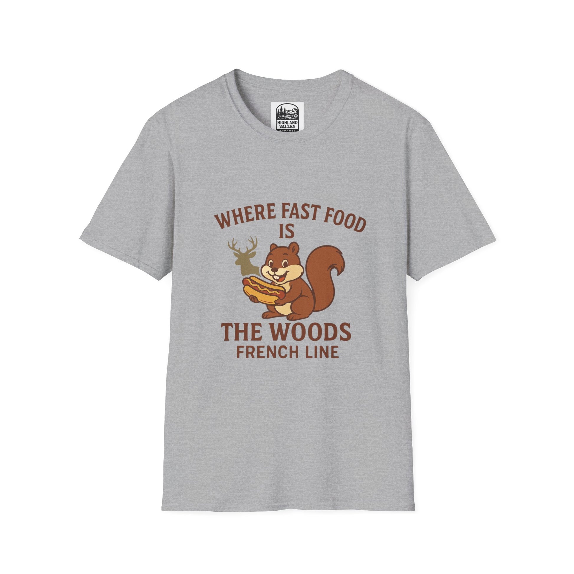 FRENCH LINE FAST FOOD UNISEX T-SHIRT