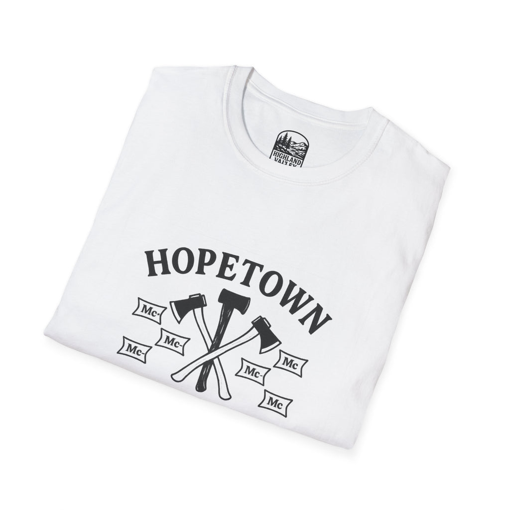 NAMES OF HOPETOWN UNISEX T-SHIRT