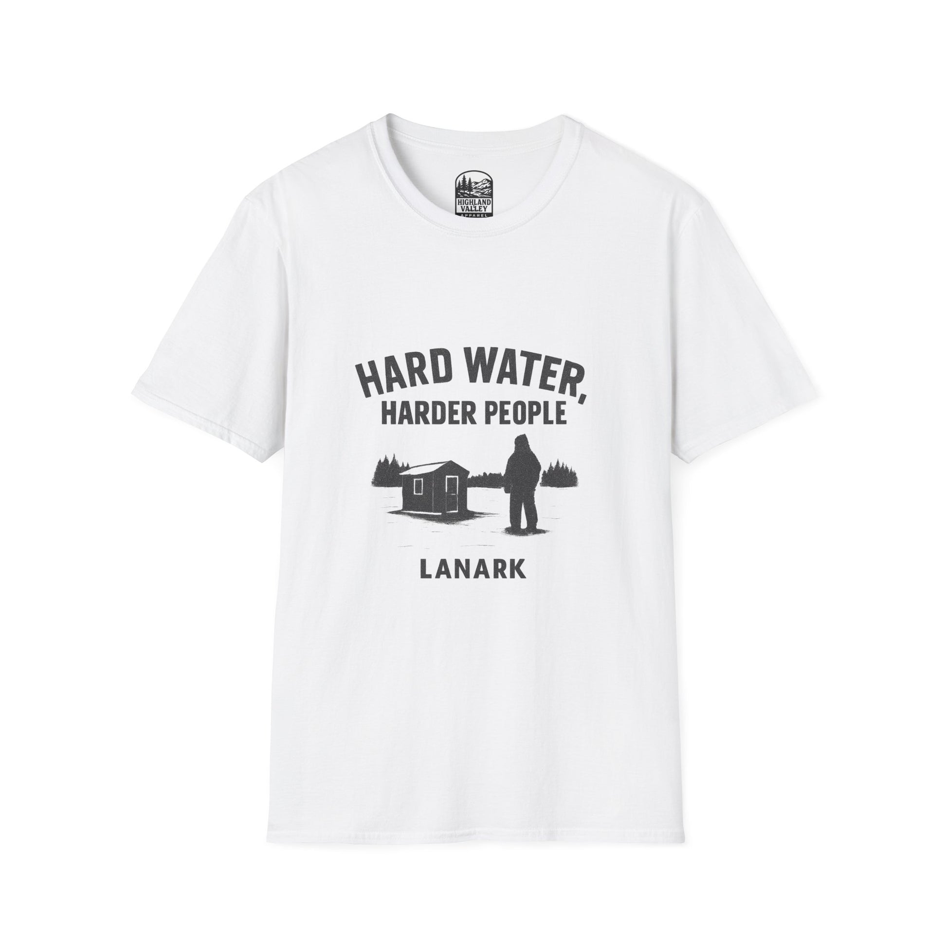 HARD WATER, HARDER PEOPLE UNISEX T-SHIRT