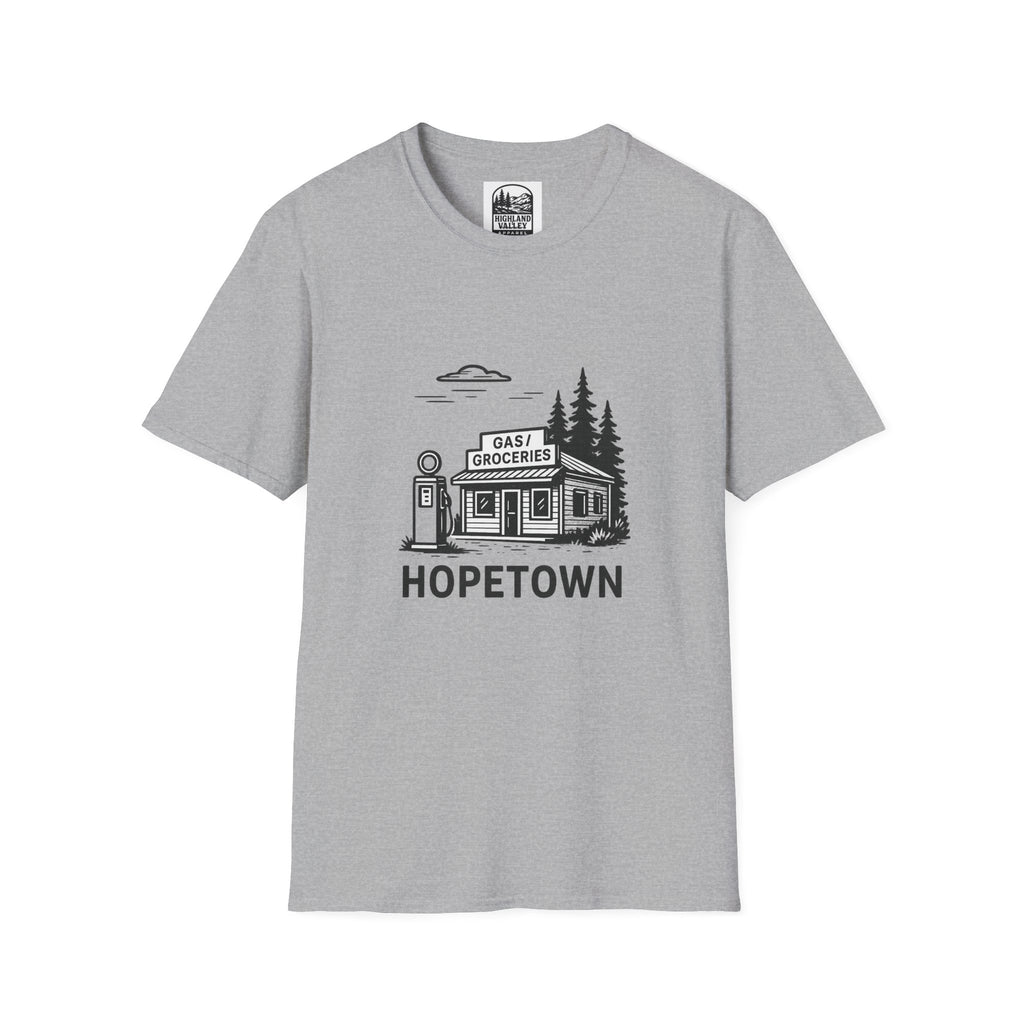 HOPETOWN GAS STATION UNISEX T-SHIRT