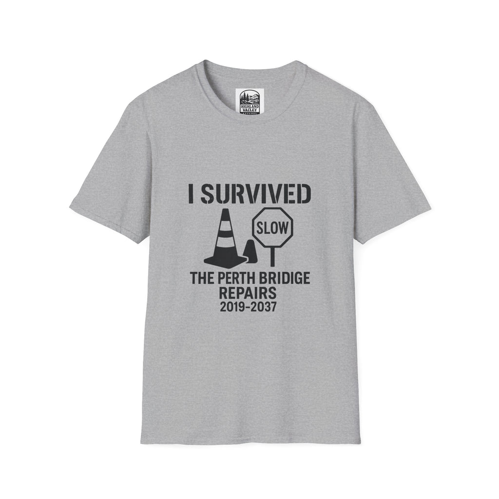 I SURVIVED THE PERTH BRIDGE REPAIR UNISEX T-SHIRT