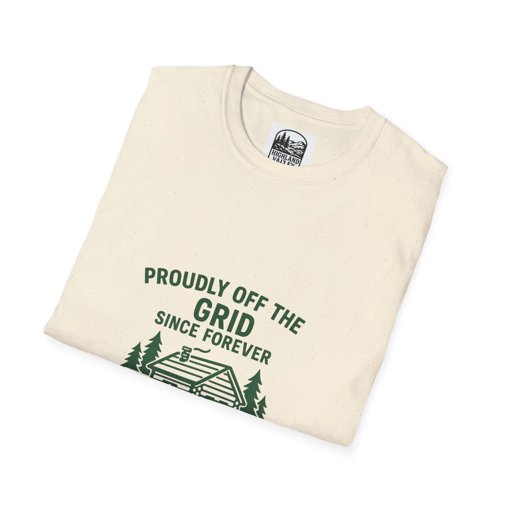 OFF THE GRID IN MCDONALD'S CORNERS UNISEX T-SHIRT