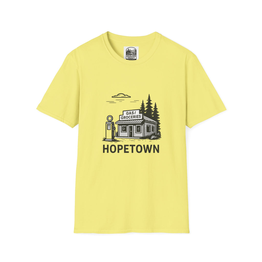 HOPETOWN GAS STATION UNISEX T-SHIRT