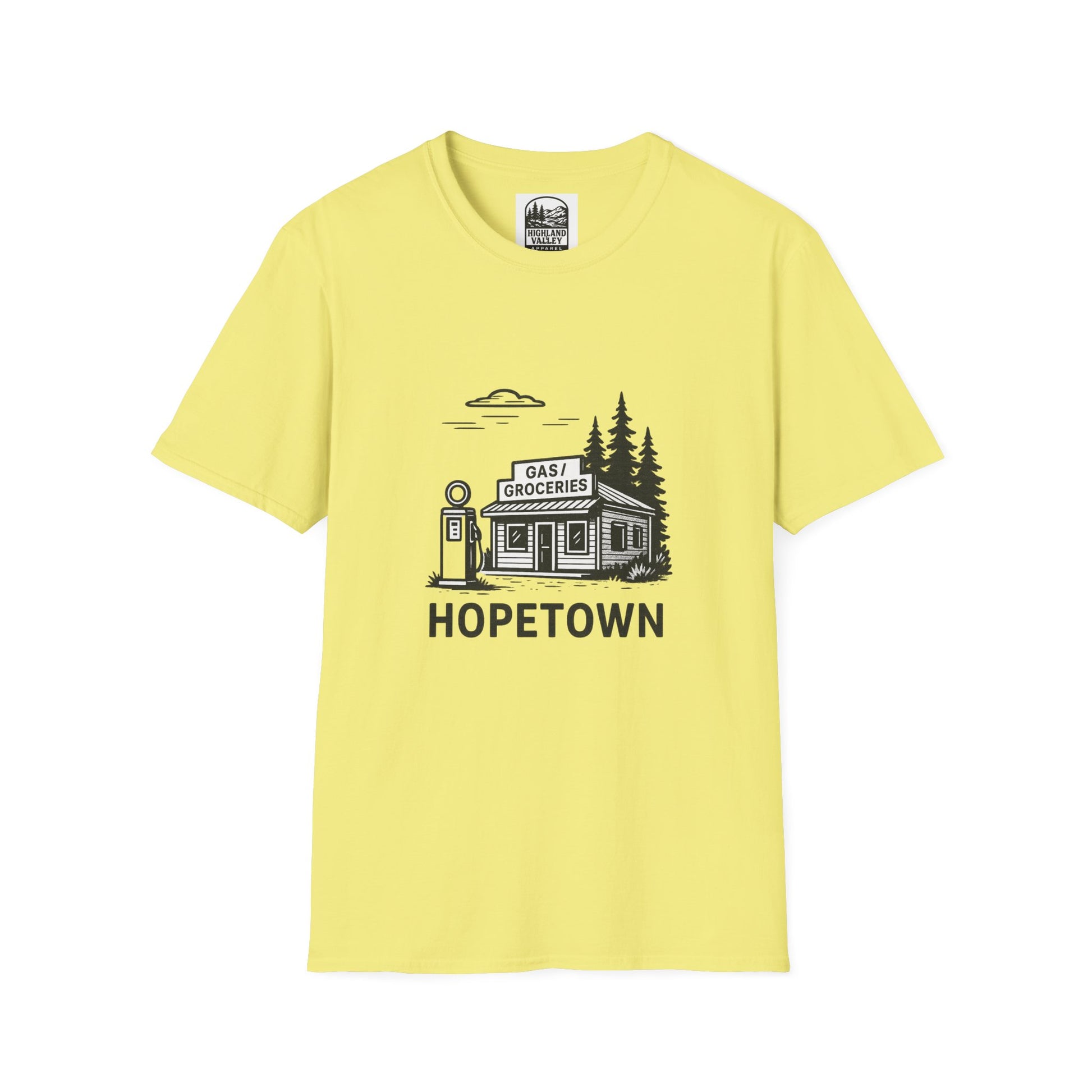 HOPETOWN GAS STATION UNISEX T-SHIRT