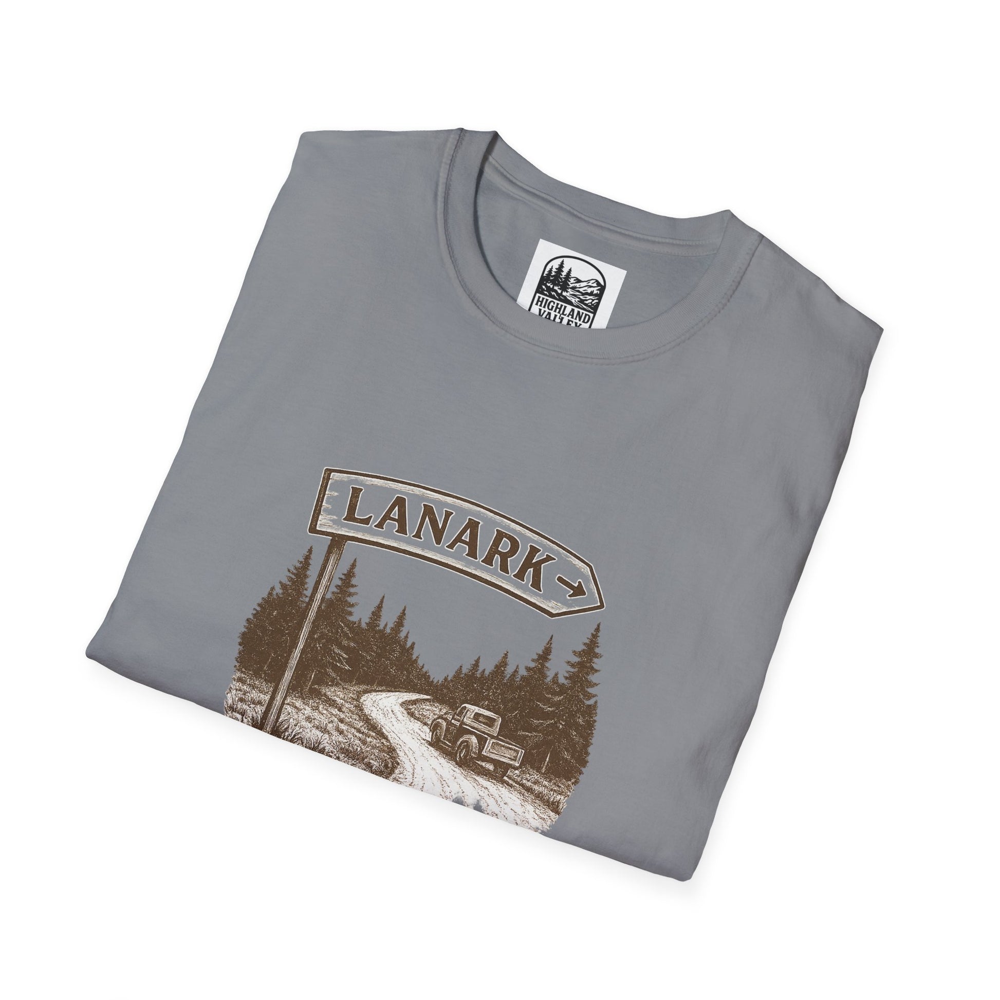 LANARK HEADING TO THE VILLAGE UNISEX T-SHIRT