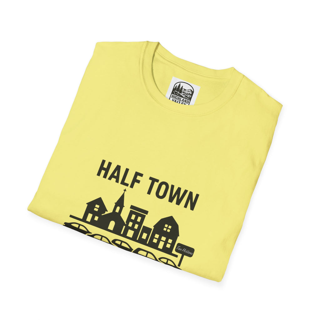 HALF TOWN, HALF TIMMIES LINE UNISEX T-SHIRT