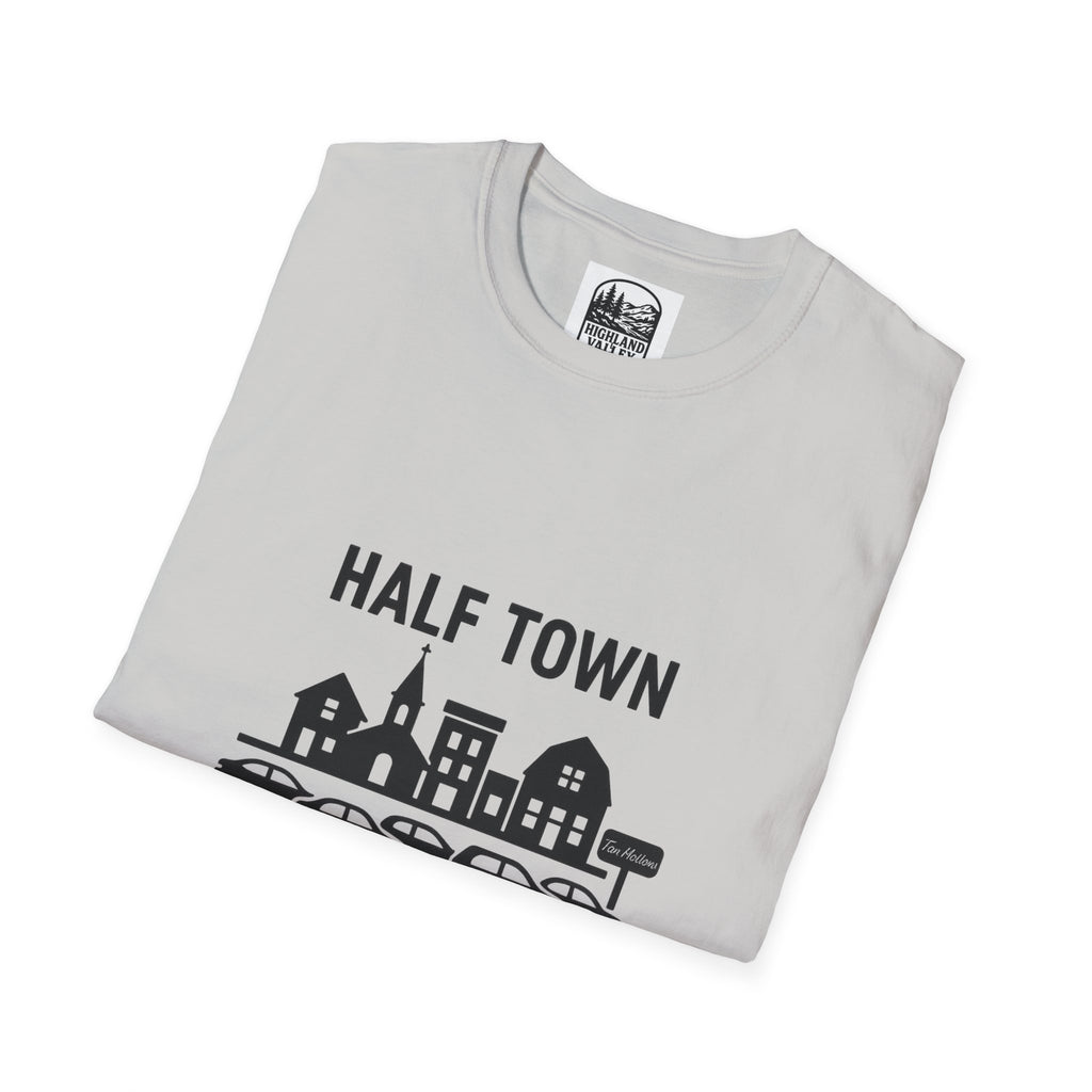 HALF TOWN, HALF TIMMIES LINE UNISEX T-SHIRT
