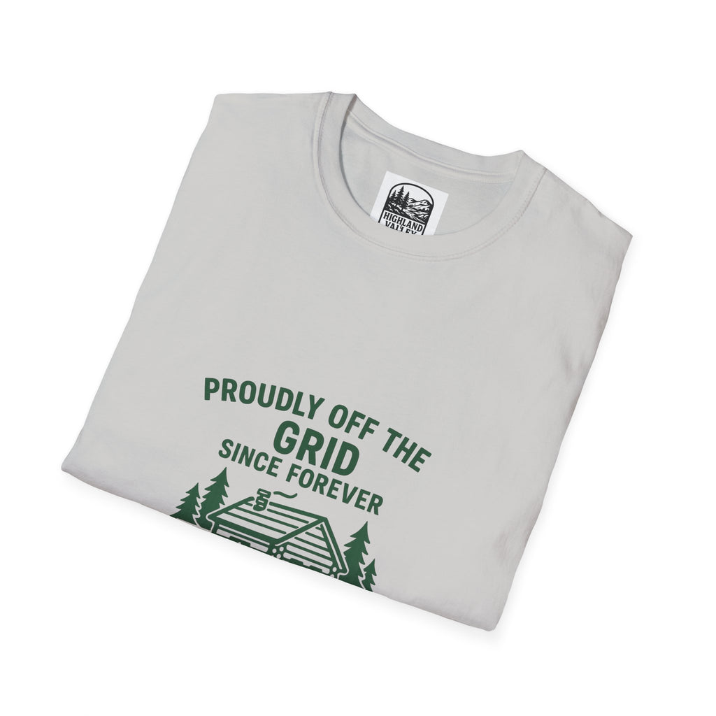 OFF THE GRID IN MCDONALD'S CORNERS UNISEX T-SHIRT