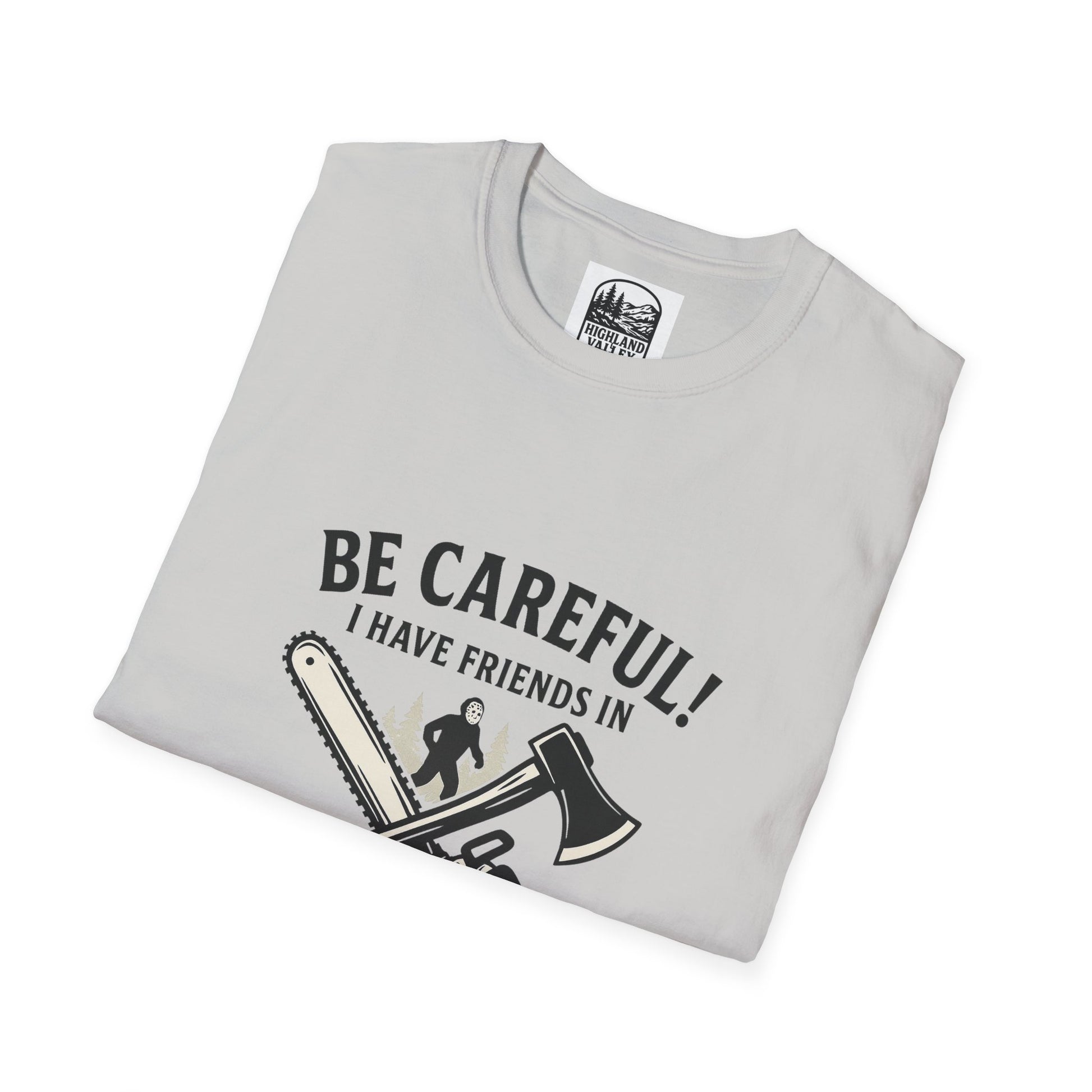 I KNOW PEOPLE FROM LANARK UNISEX T-SHIRT