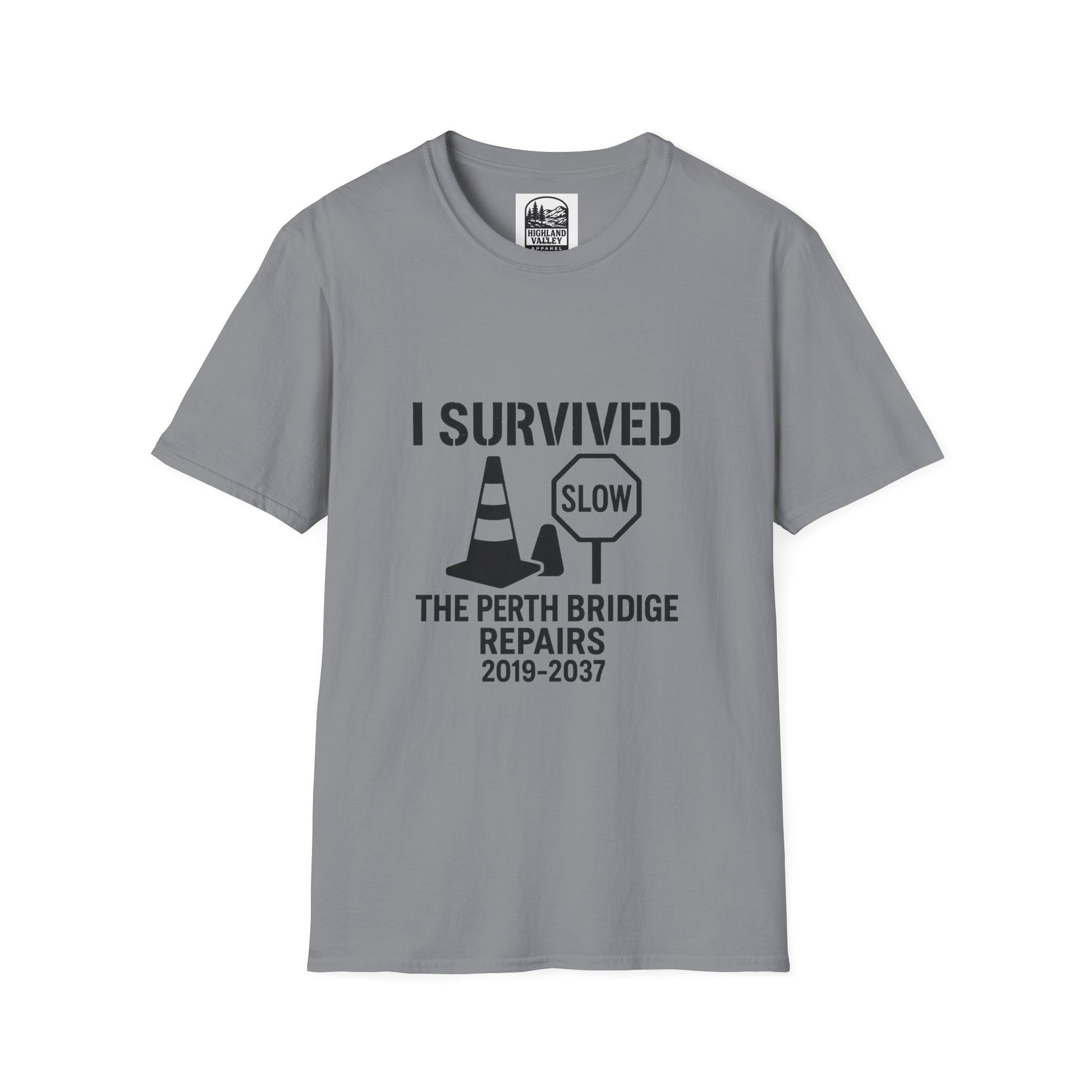 I SURVIVED THE PERTH BRIDGE REPAIR UNISEX T-SHIRT