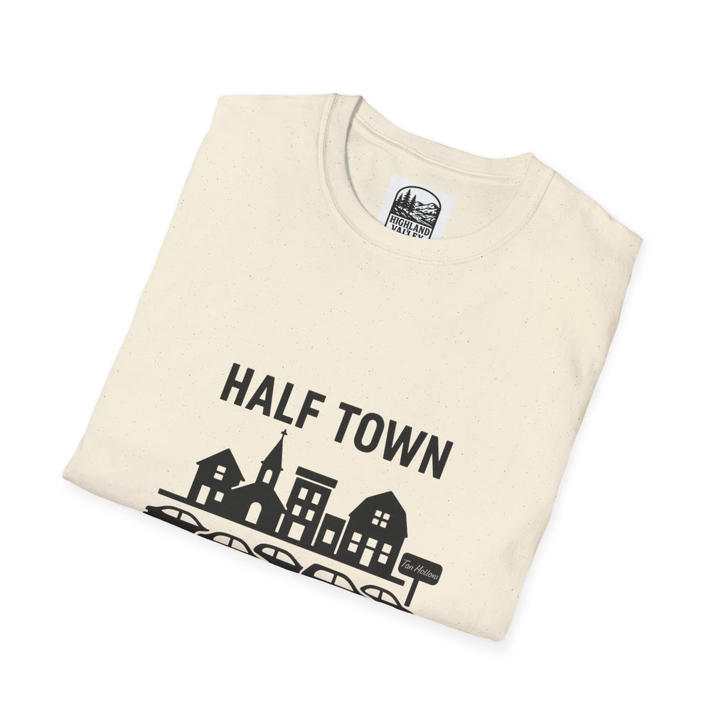 HALF TOWN, HALF TIMMIES LINE UNISEX T-SHIRT