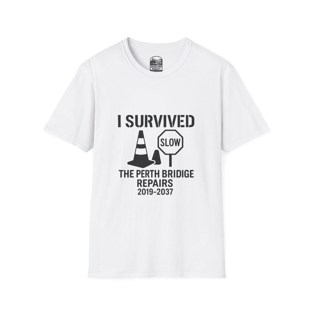 I SURVIVED THE PERTH BRIDGE REPAIR UNISEX T-SHIRT