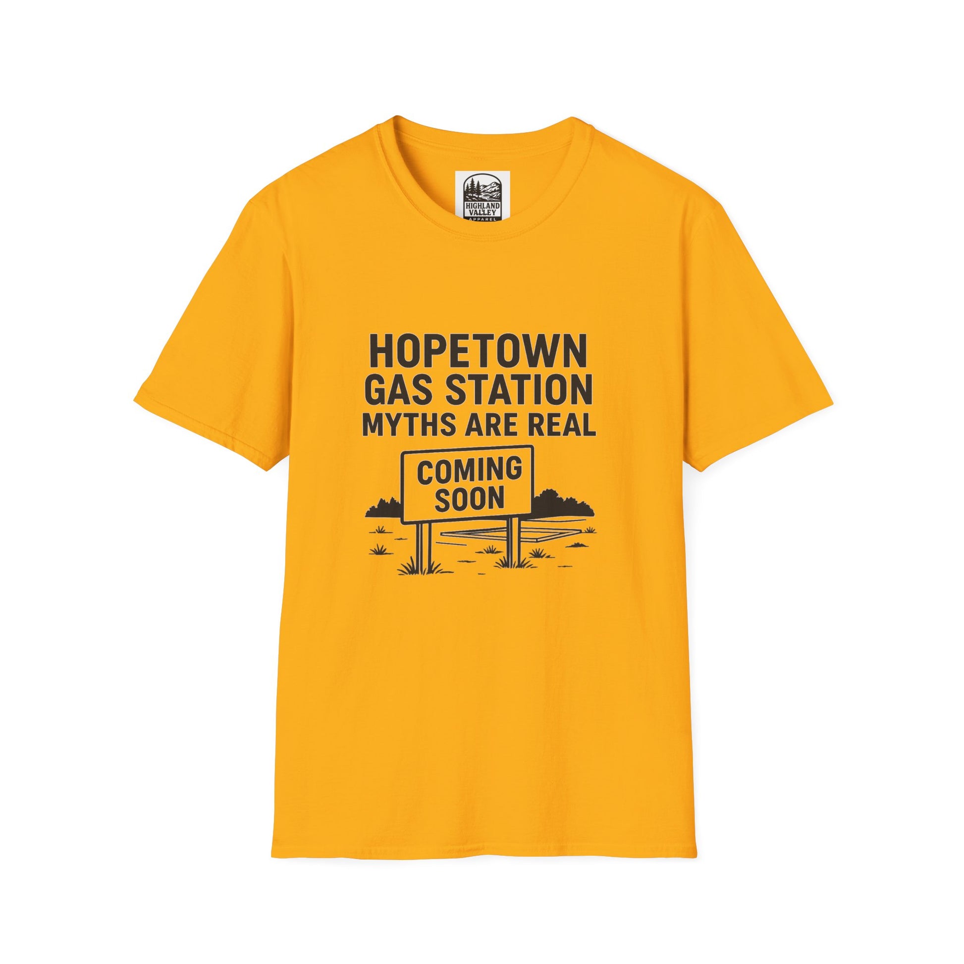 HOPETOWN GAS STATION UNISEX T-SHIRT