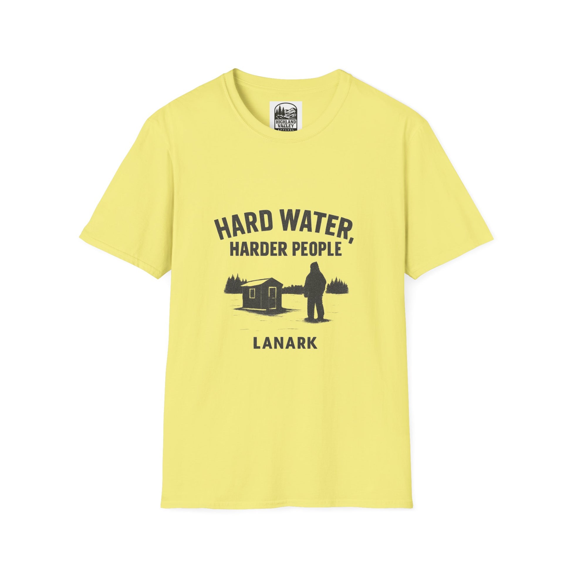 HARD WATER, HARDER PEOPLE UNISEX T-SHIRT