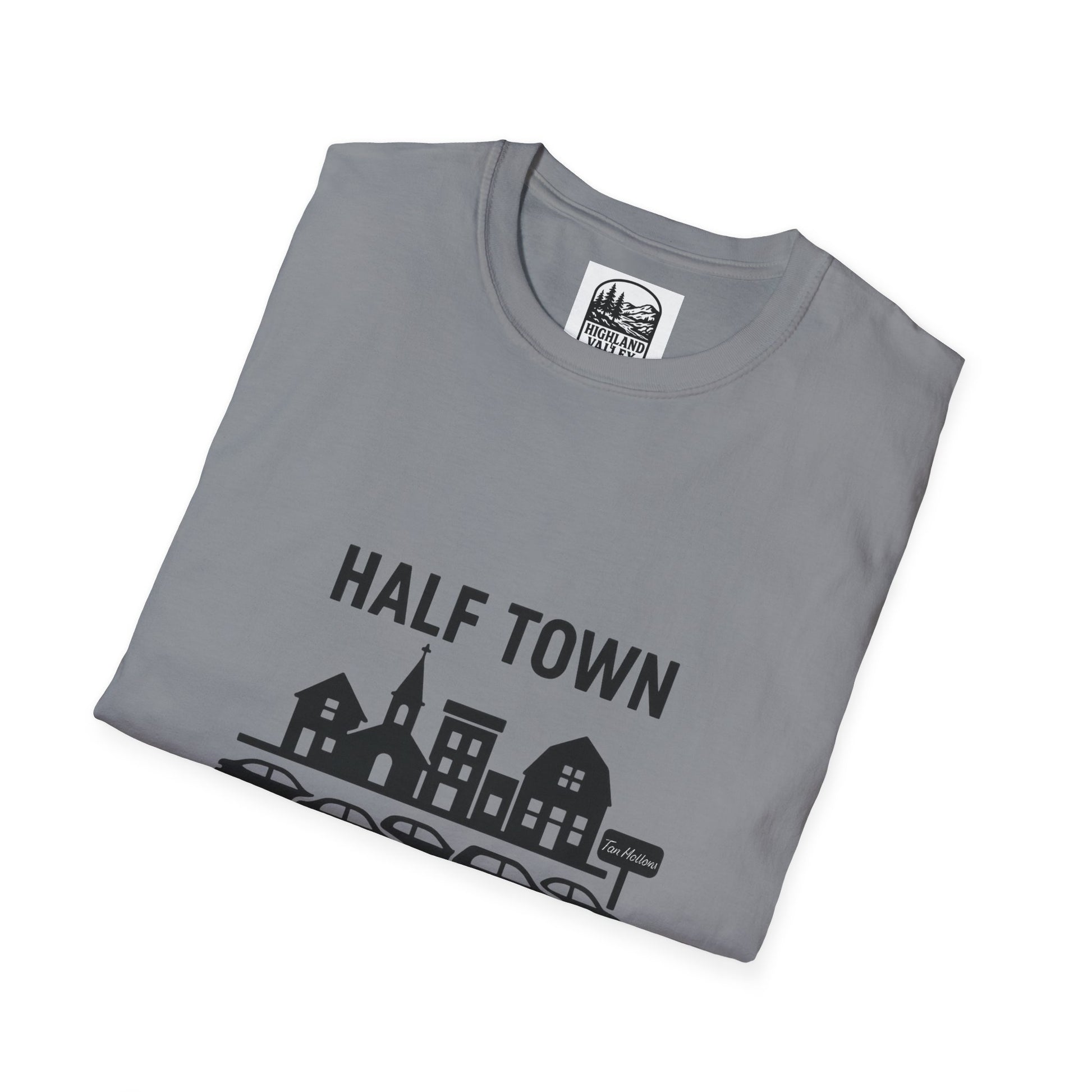 HALF TOWN, HALF TIMMIES LINE UNISEX T-SHIRT