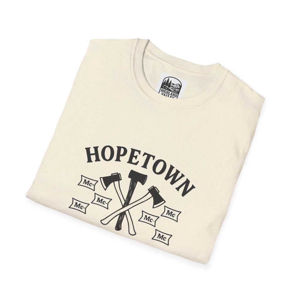NAMES OF HOPETOWN UNISEX T-SHIRT