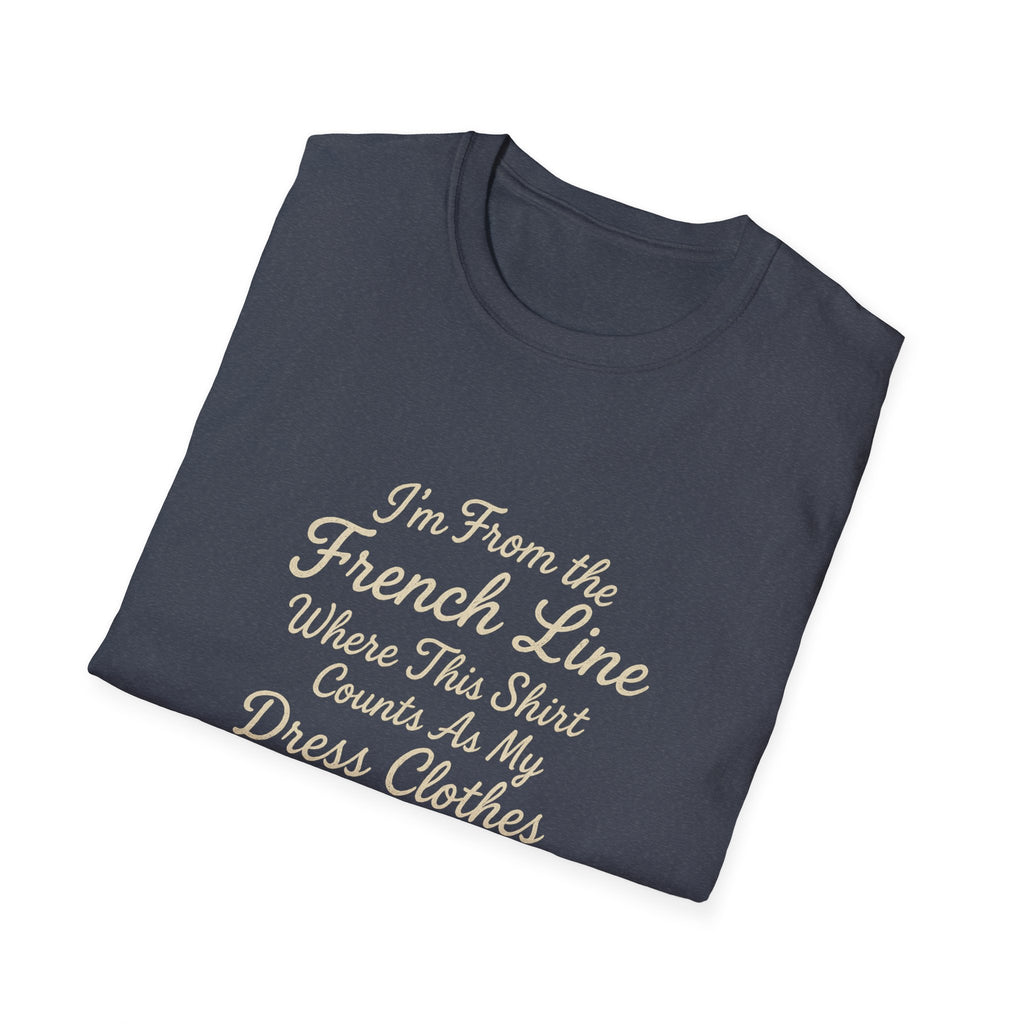FRENCH LINE DRESS CLOTHES UNISEX T-SHIRT