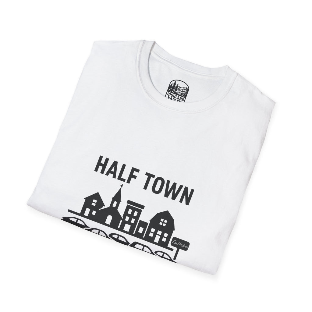 HALF TOWN, HALF TIMMIES LINE UNISEX T-SHIRT