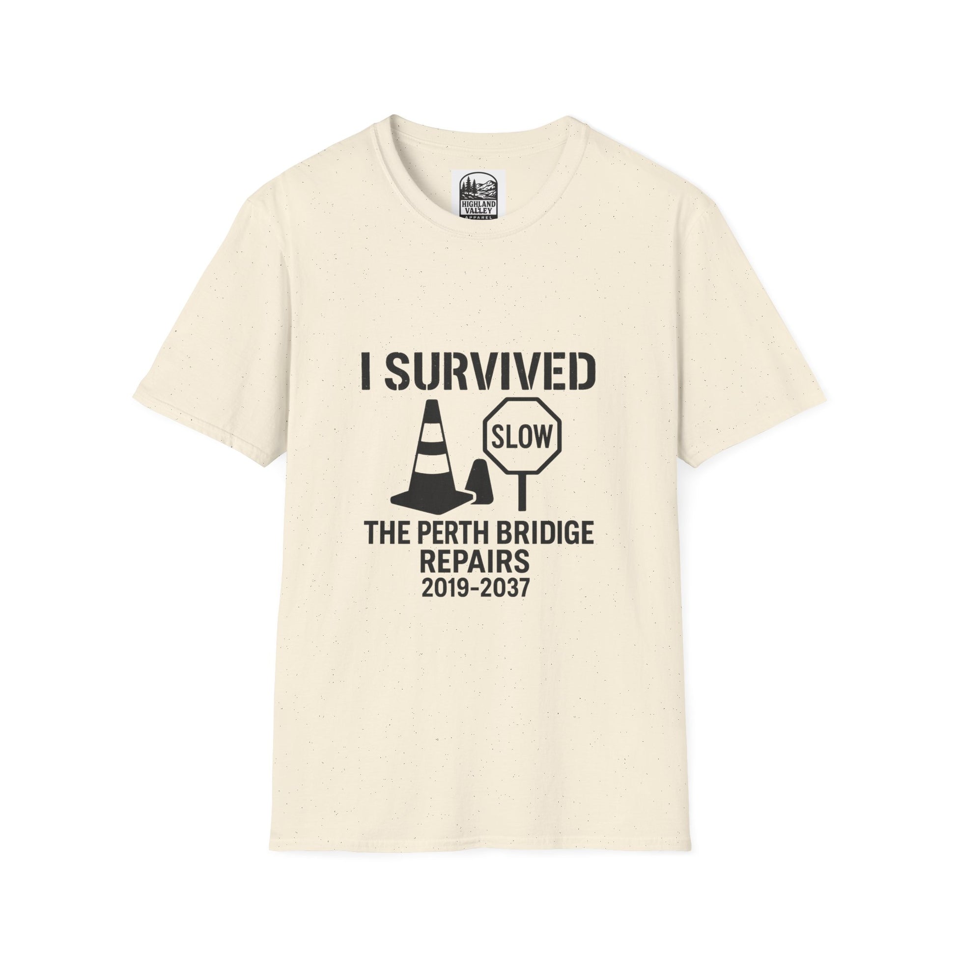 I SURVIVED THE PERTH BRIDGE REPAIR UNISEX T-SHIRT