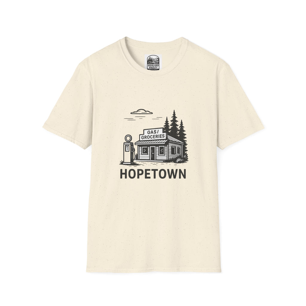 HOPETOWN GAS STATION UNISEX T-SHIRT